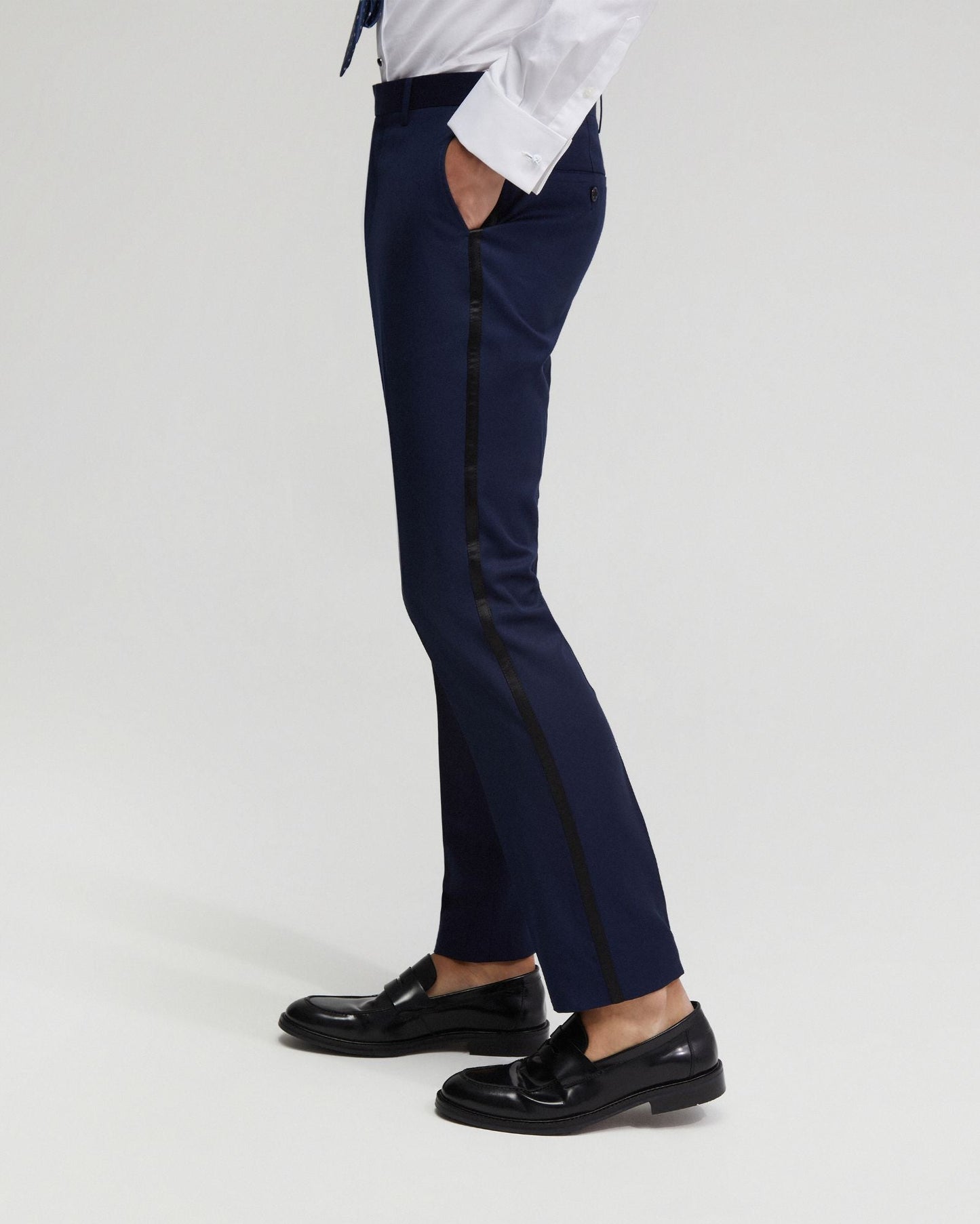Dinner Suit Trousers With Satin Tape