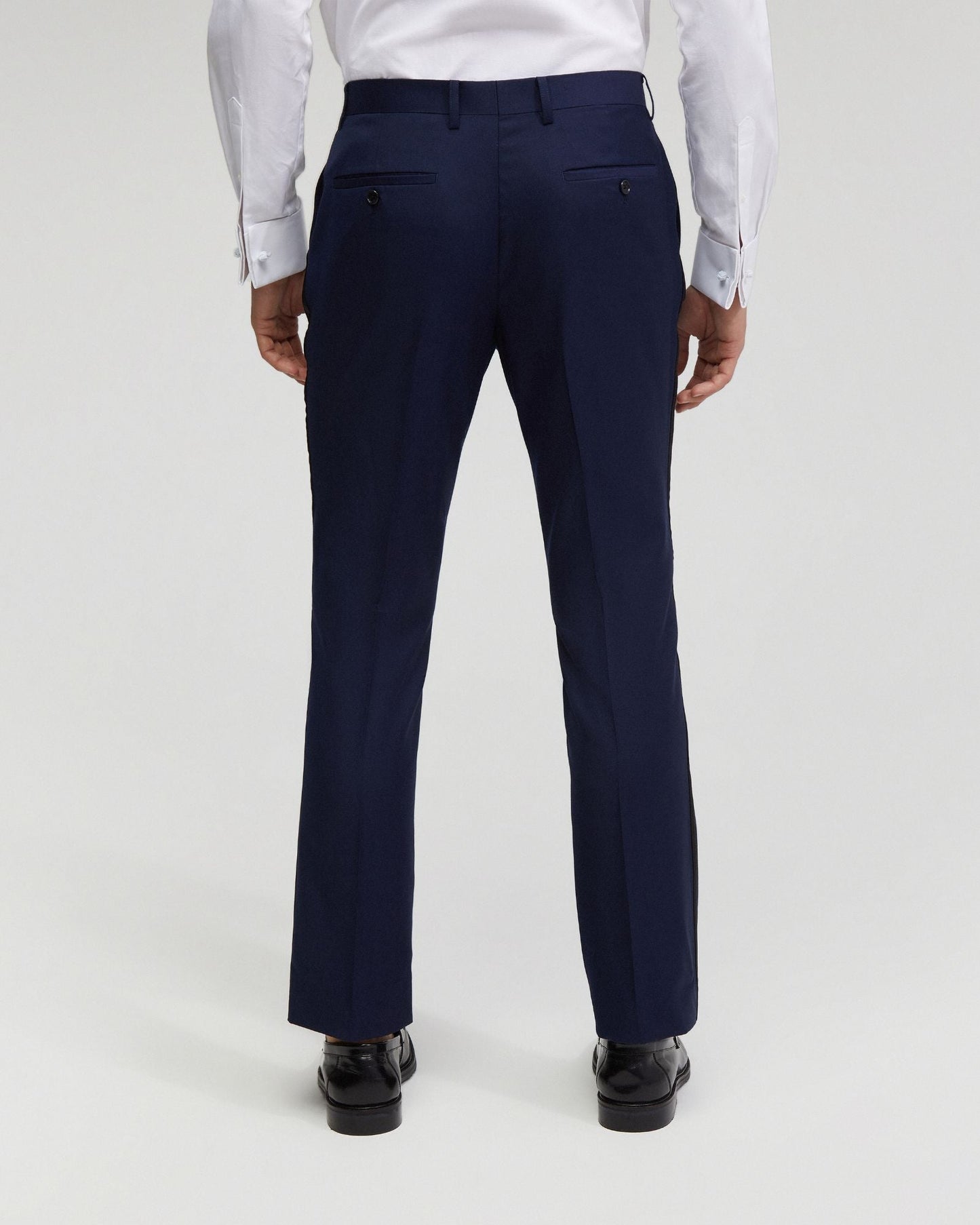 Dinner Suit Trousers With Satin Tape