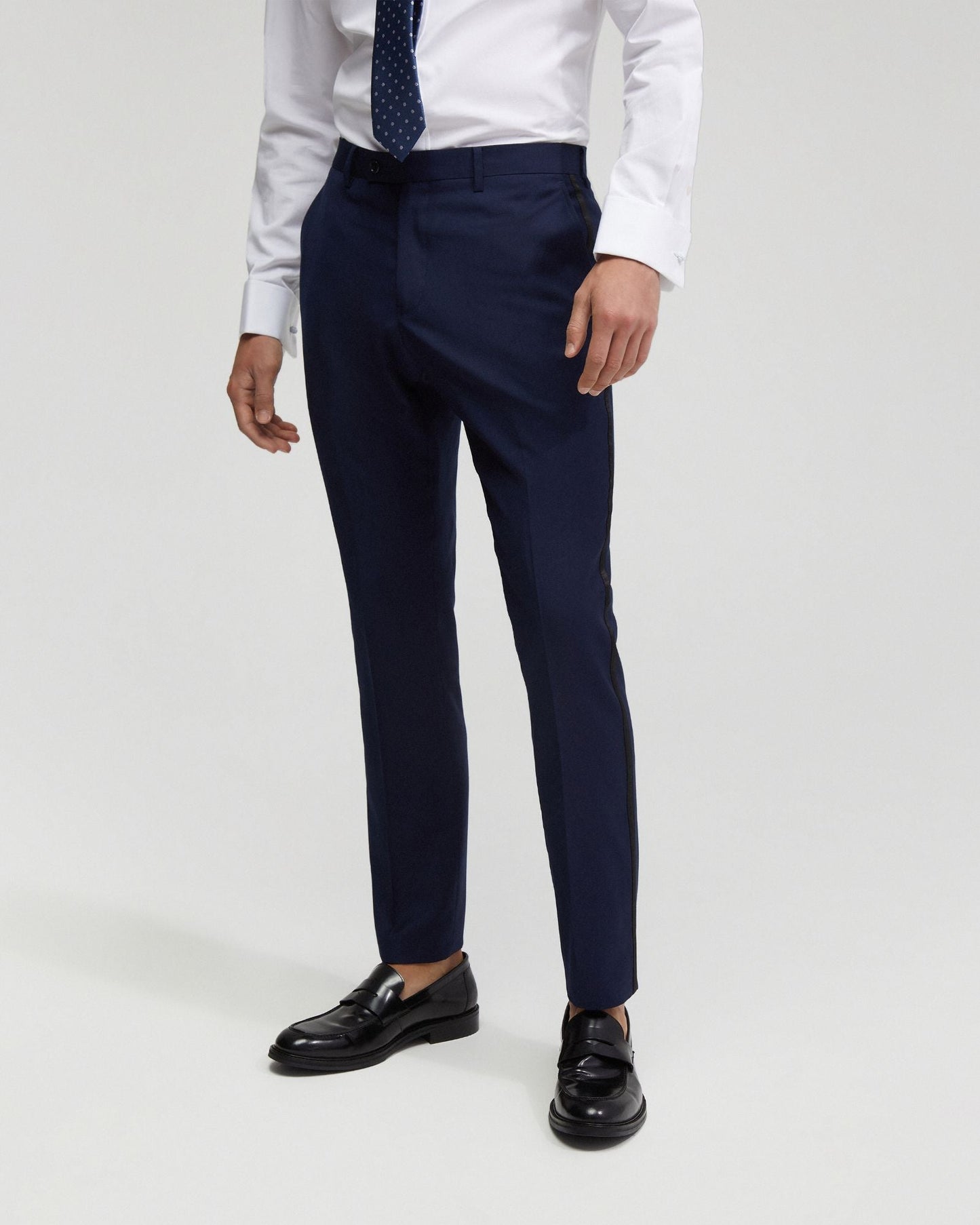 Dinner Suit Trousers With Satin Tape