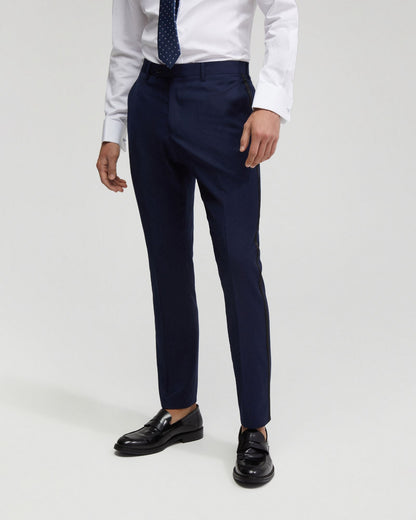 Dinner Suit Trousers With Satin Tape