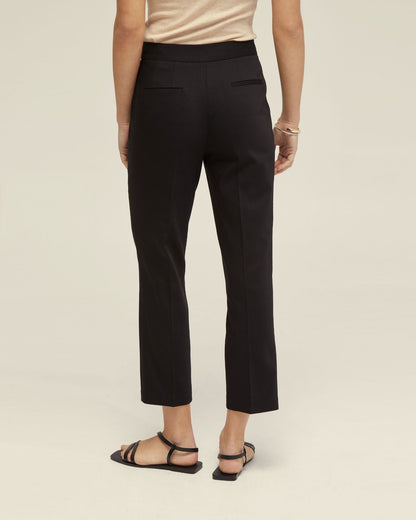 Holly Cotton Blend Crop Leg Pants