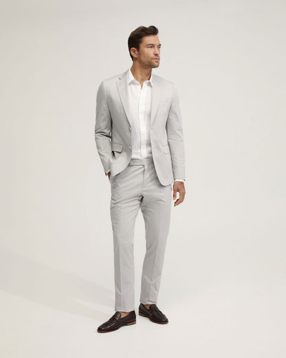Byron Cotton Stretch Cuffed Trousers