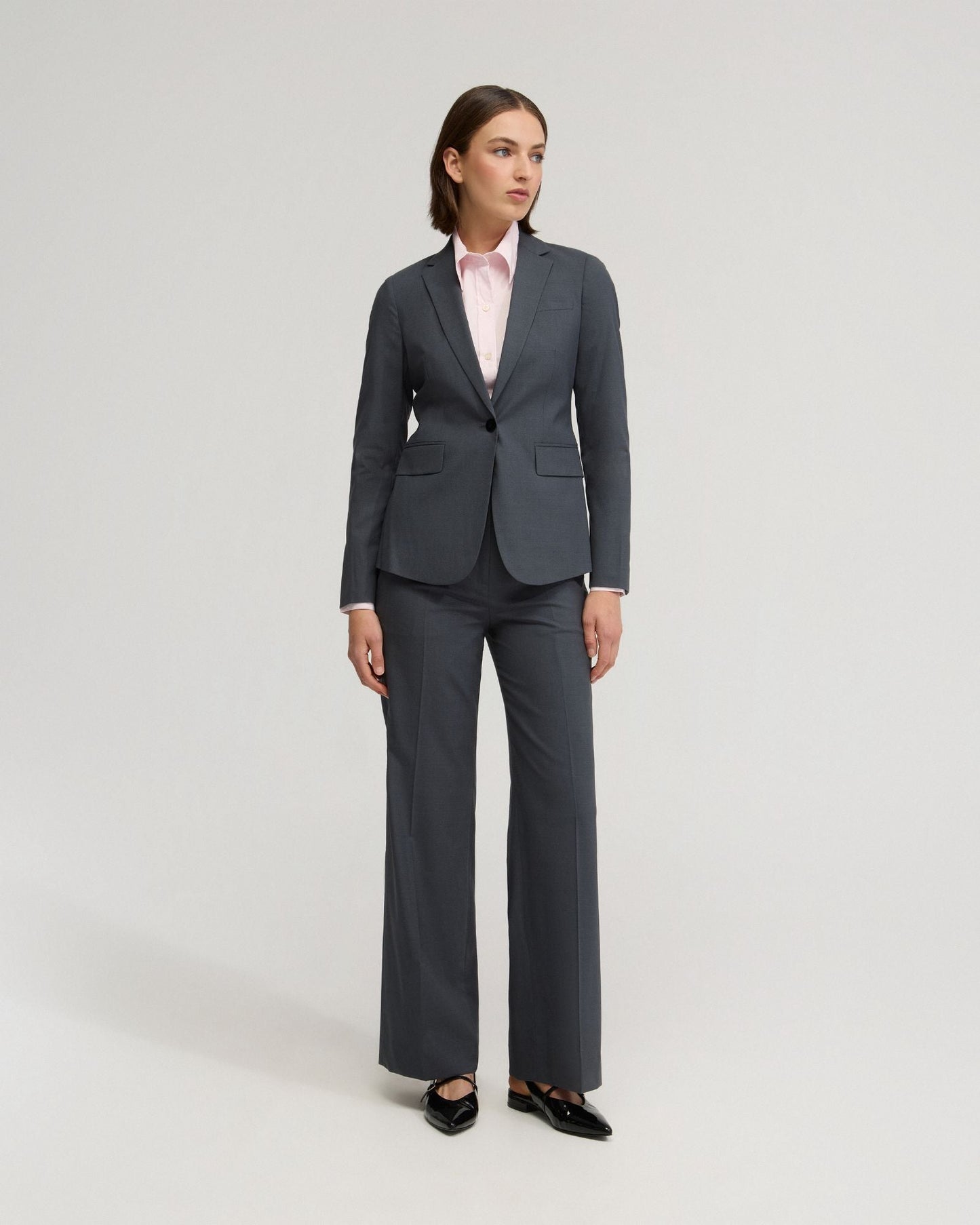 Alexa Wool Stretch Suit Jacket