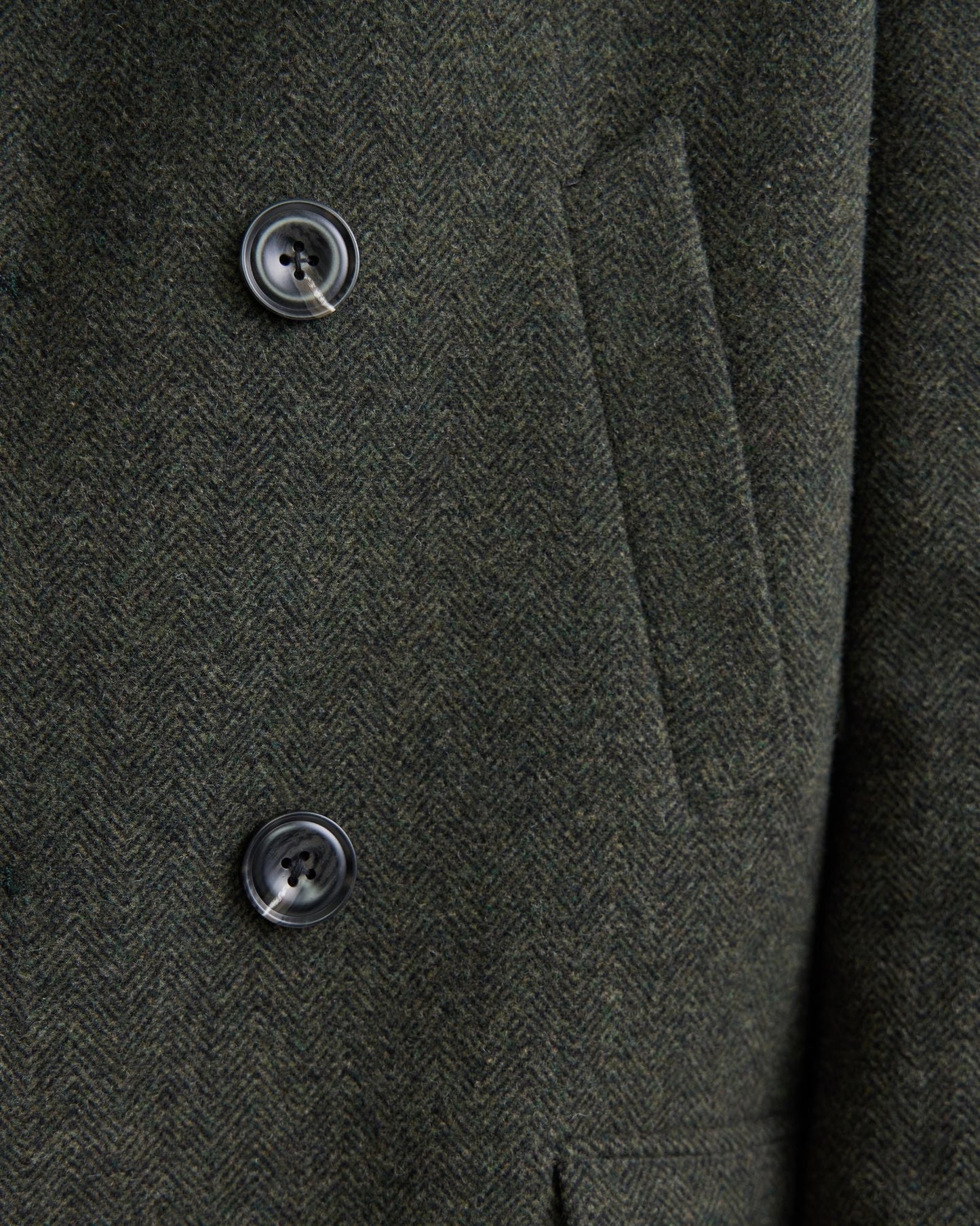 Mason Herringbone Wool Coat