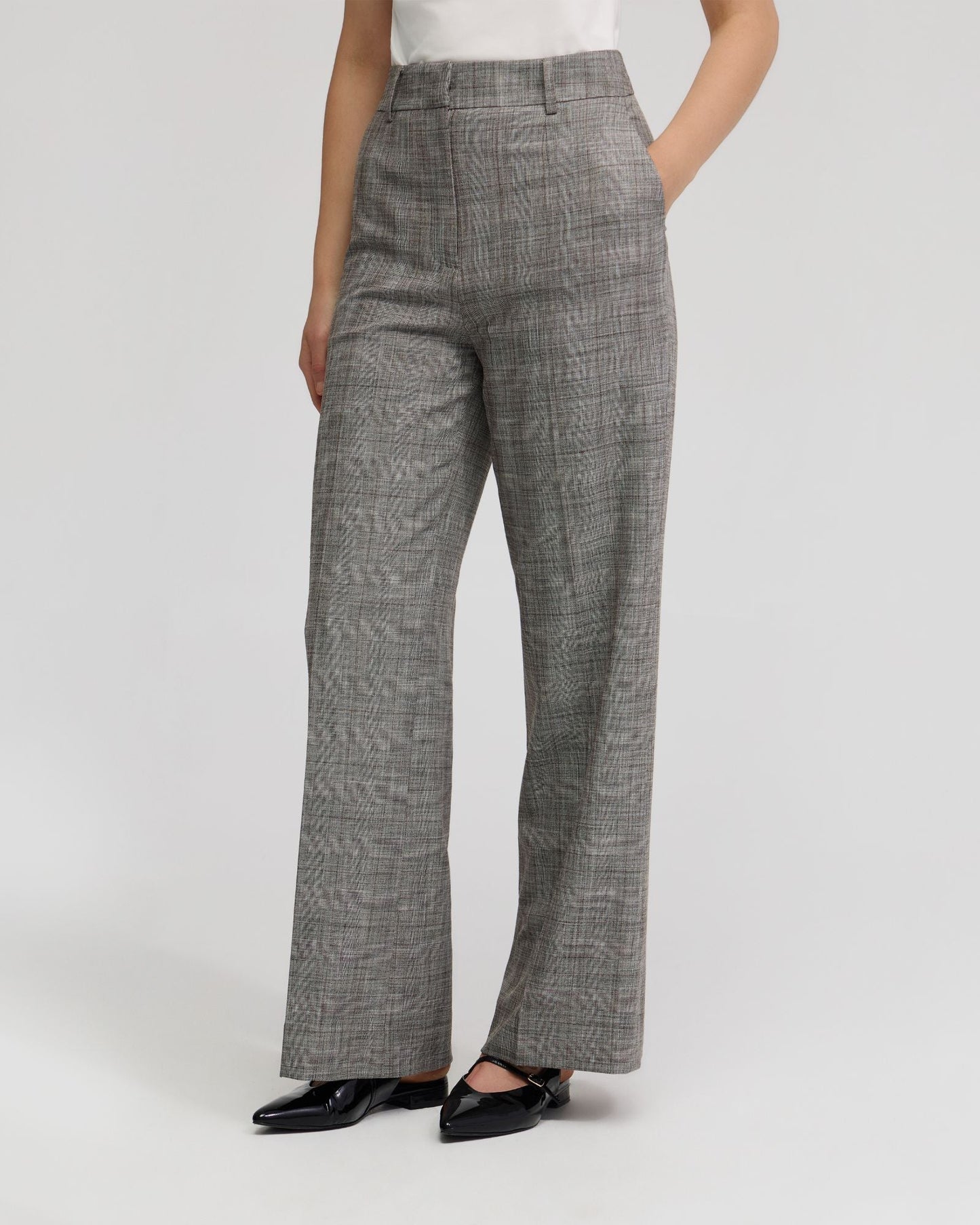 Lydia Eco Checked Pants