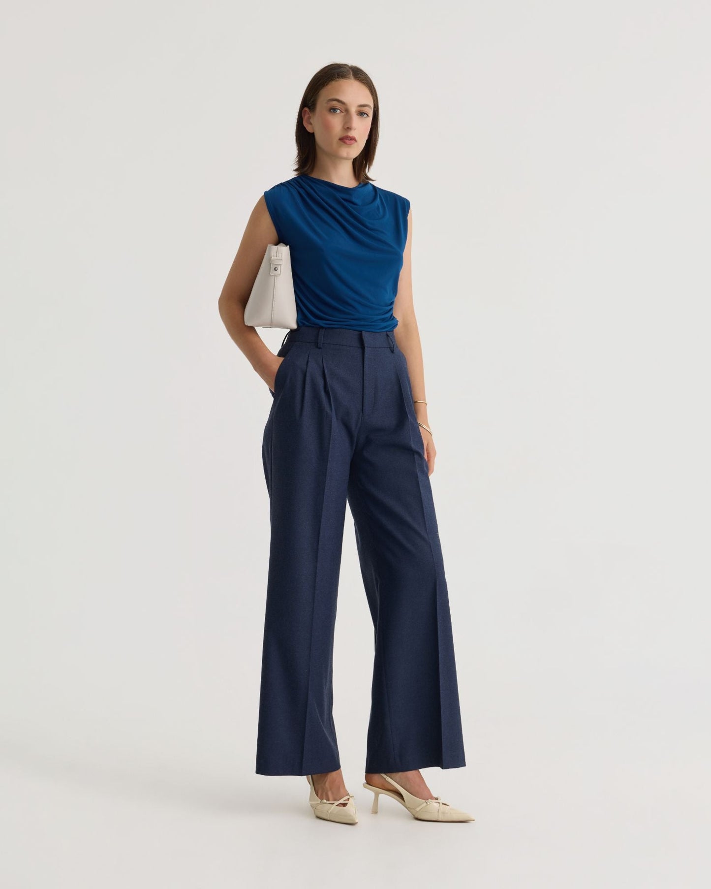 Sonia Pleat Front Eco Pants