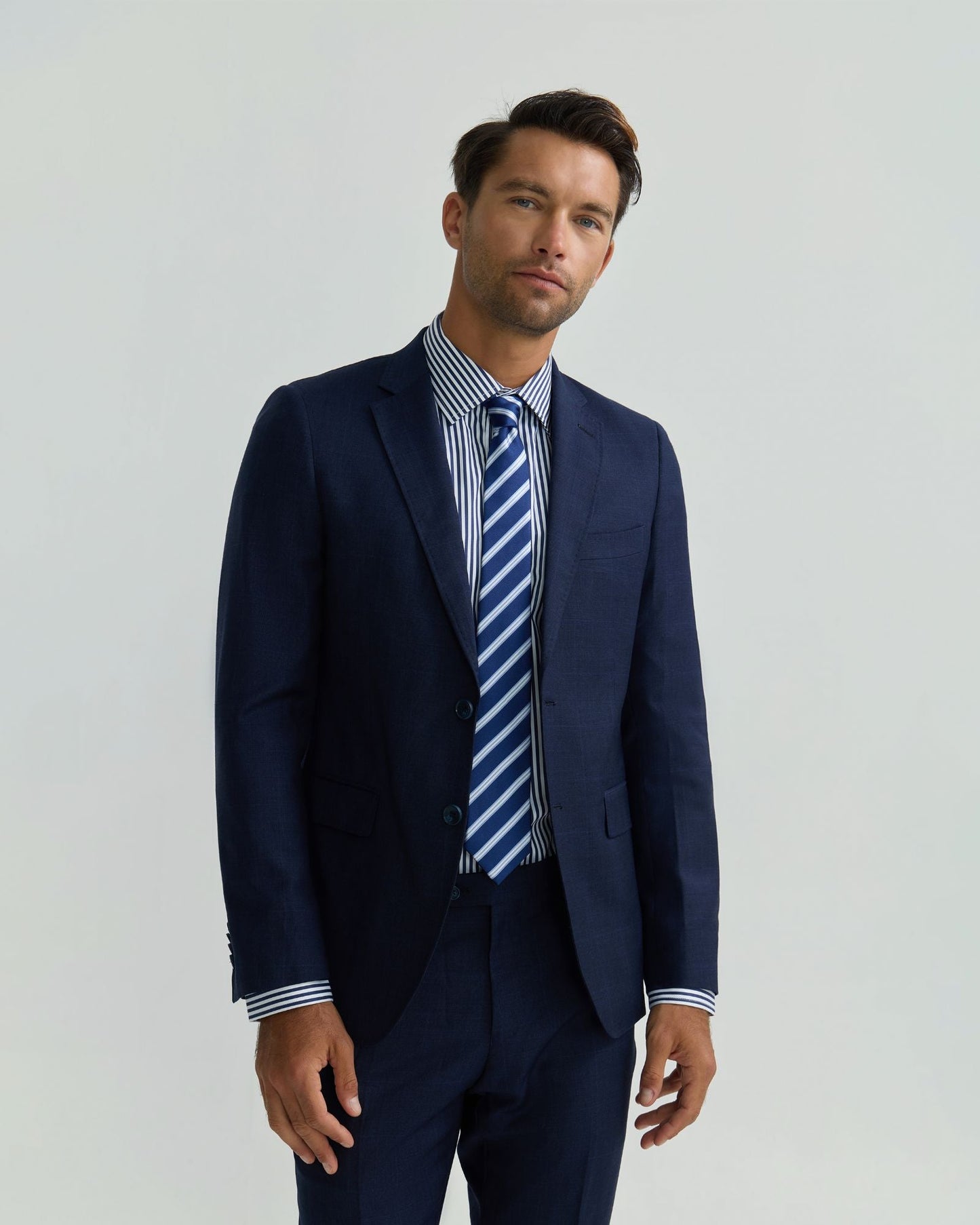 Auden Wool Checked Suit Jacket
