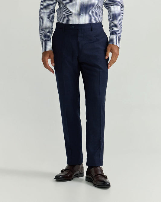 Auden Wool Checked Suit Trouser