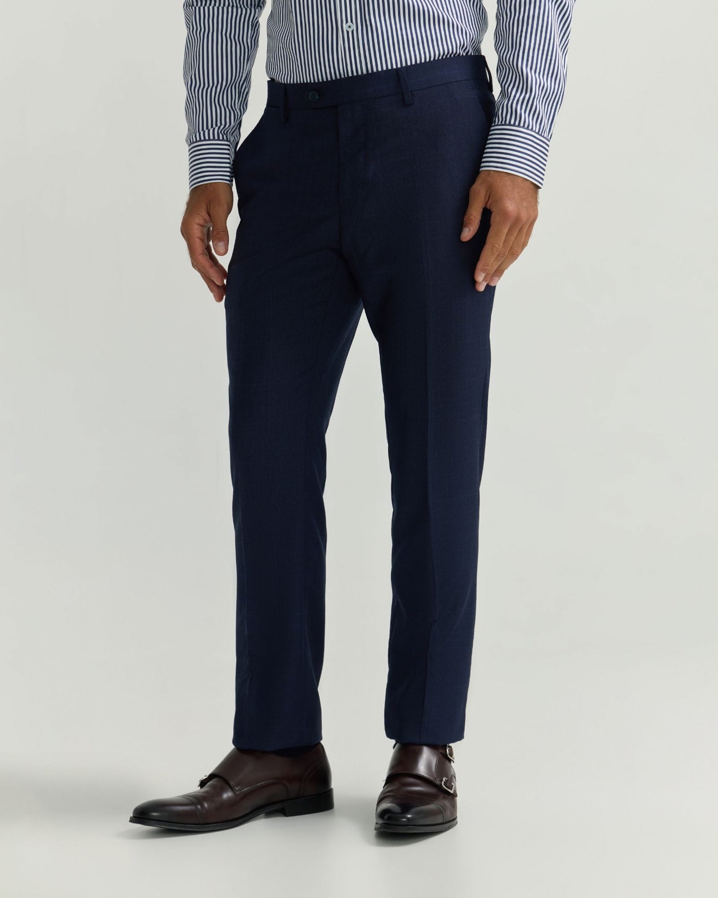 Auden Wool Checked Suit Trouser