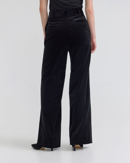 Lydia Stretch Velvet Pants