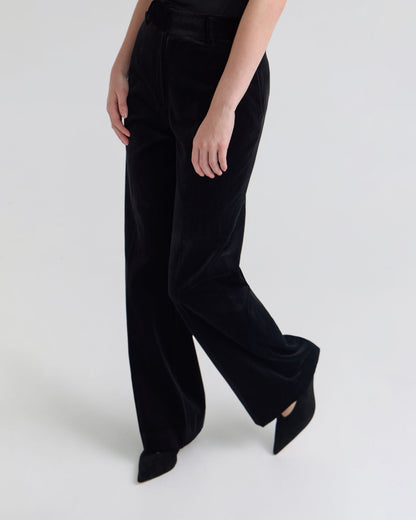 Lydia Stretch Velvet Pants