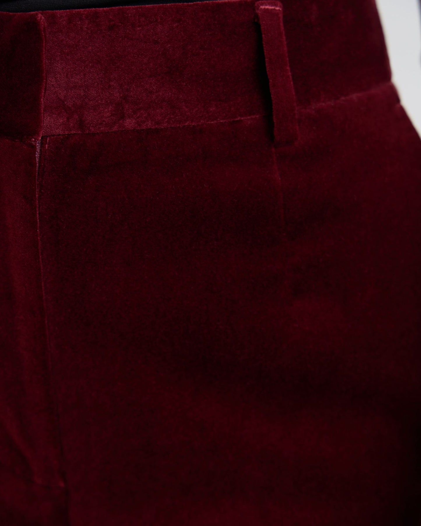 Lydia Stretch Velvet Pants