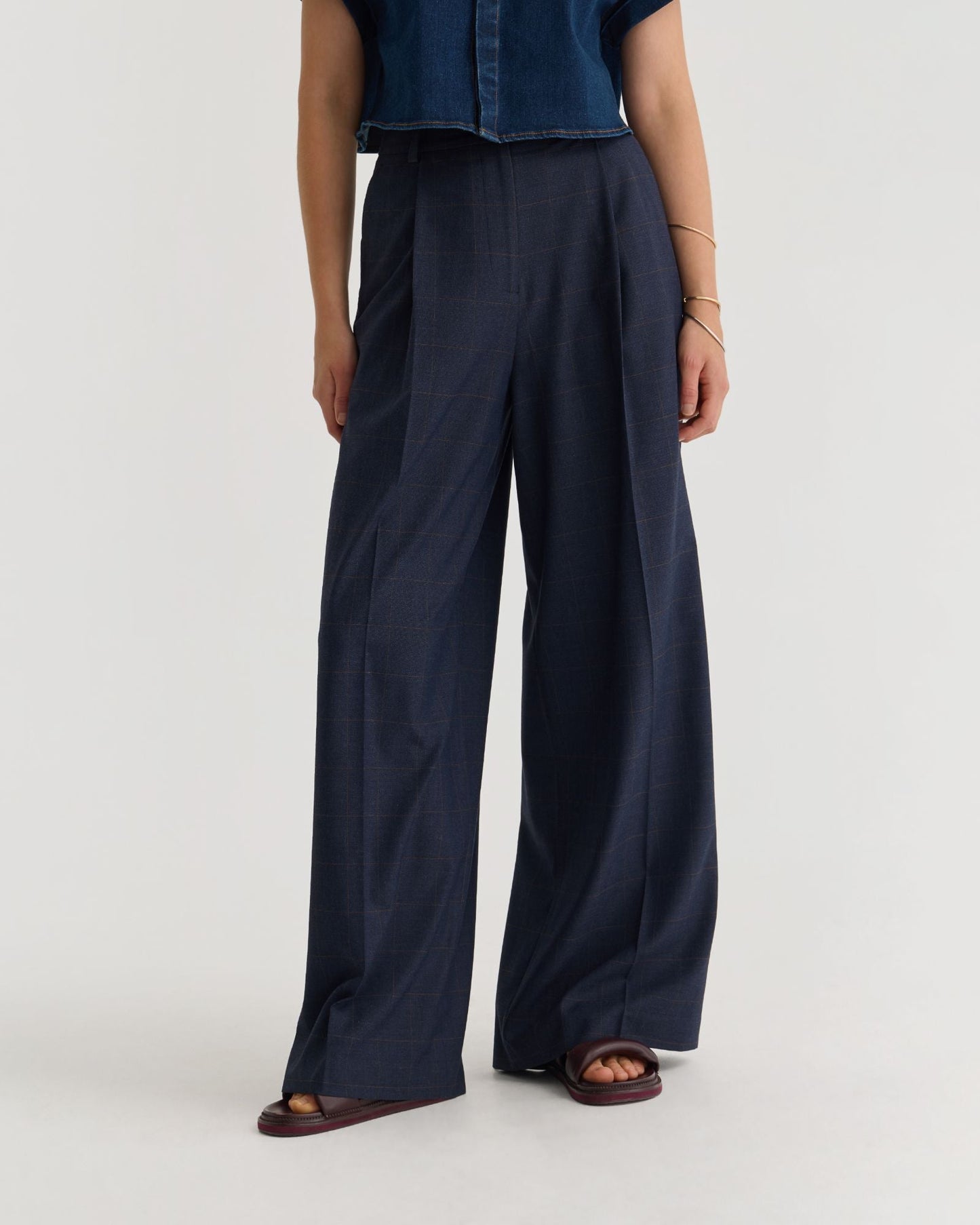 Margot Checked Pants