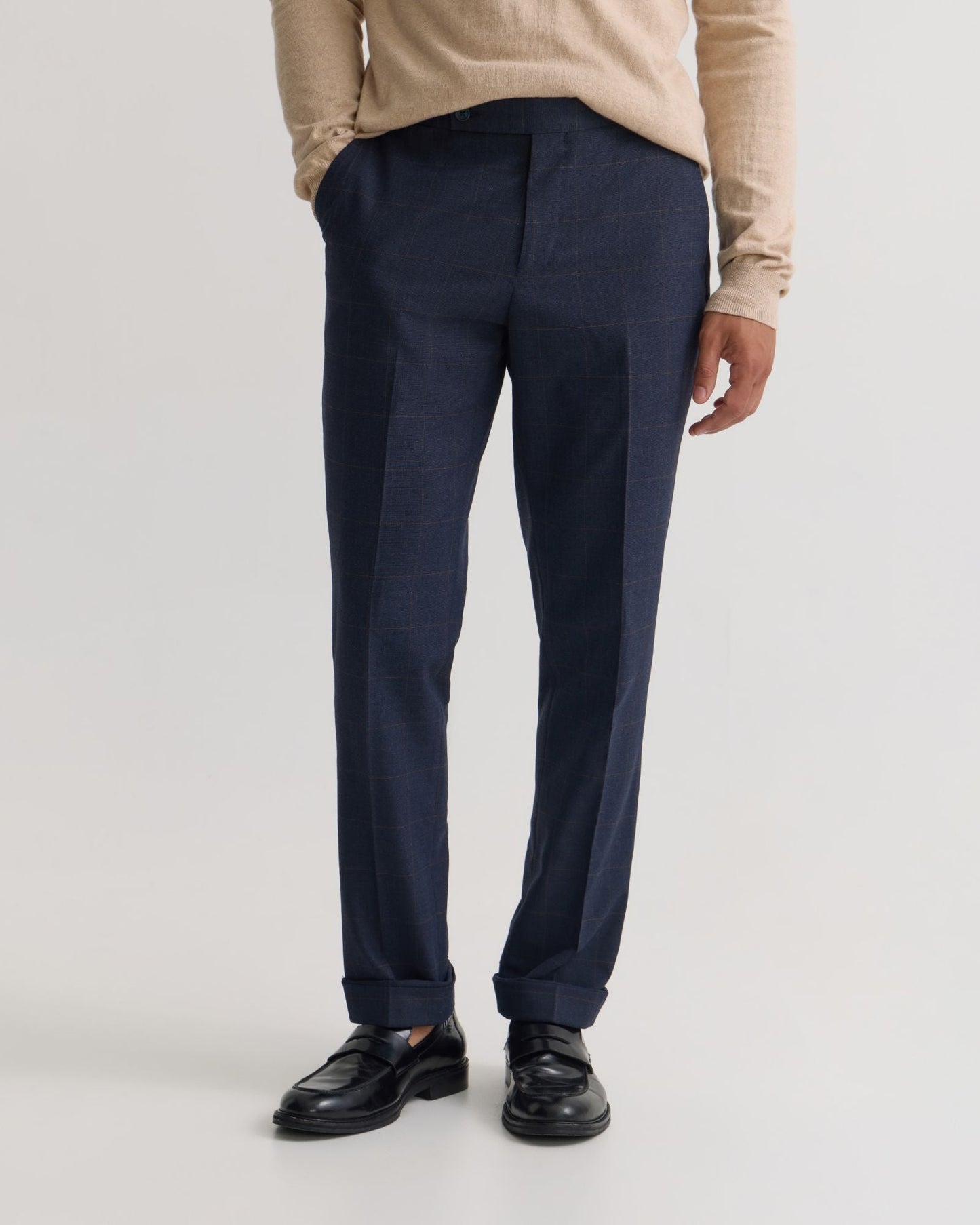 Byron Side Tab Cuff Trousers