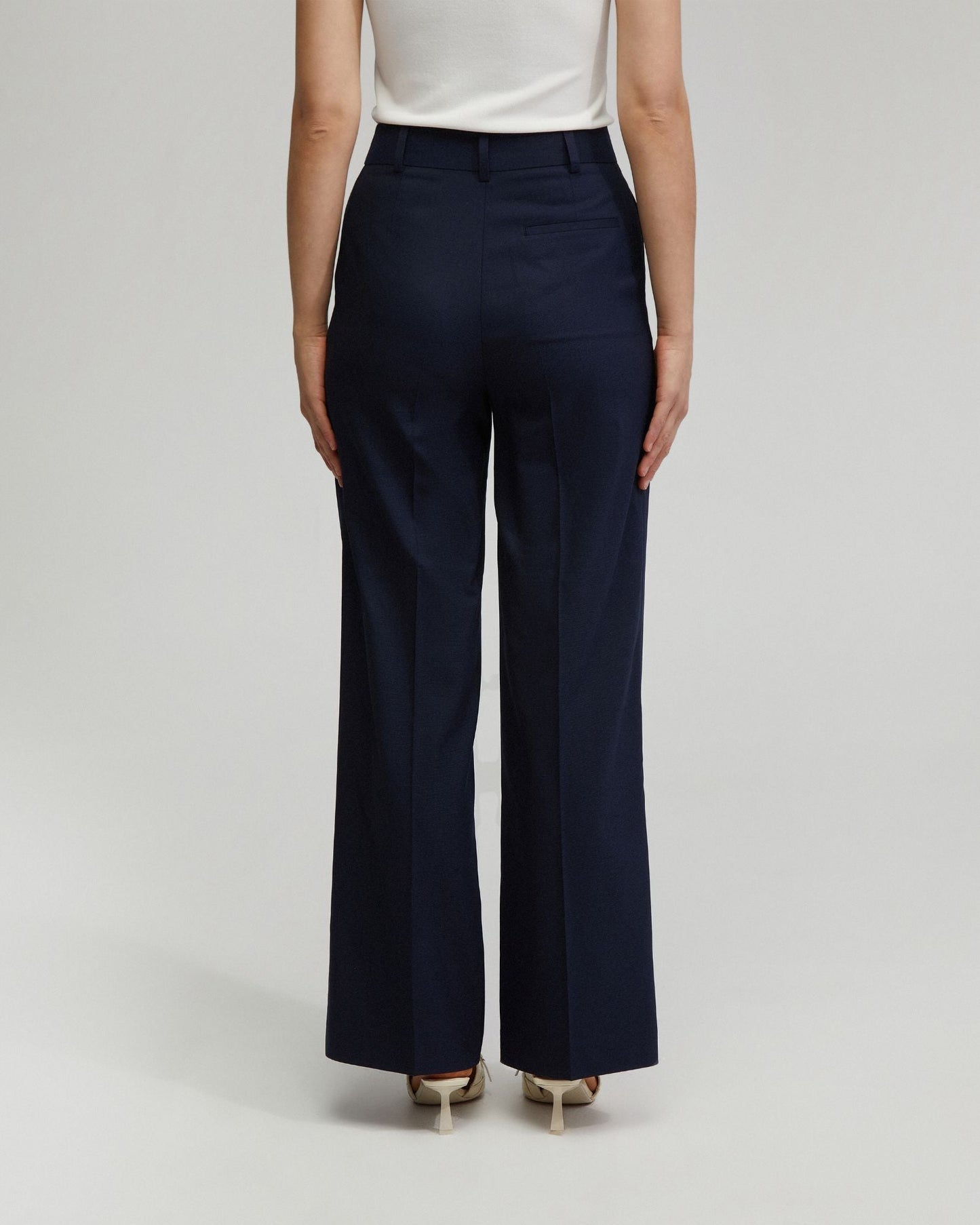 Lydia Wool Stretch Suit Trousers
