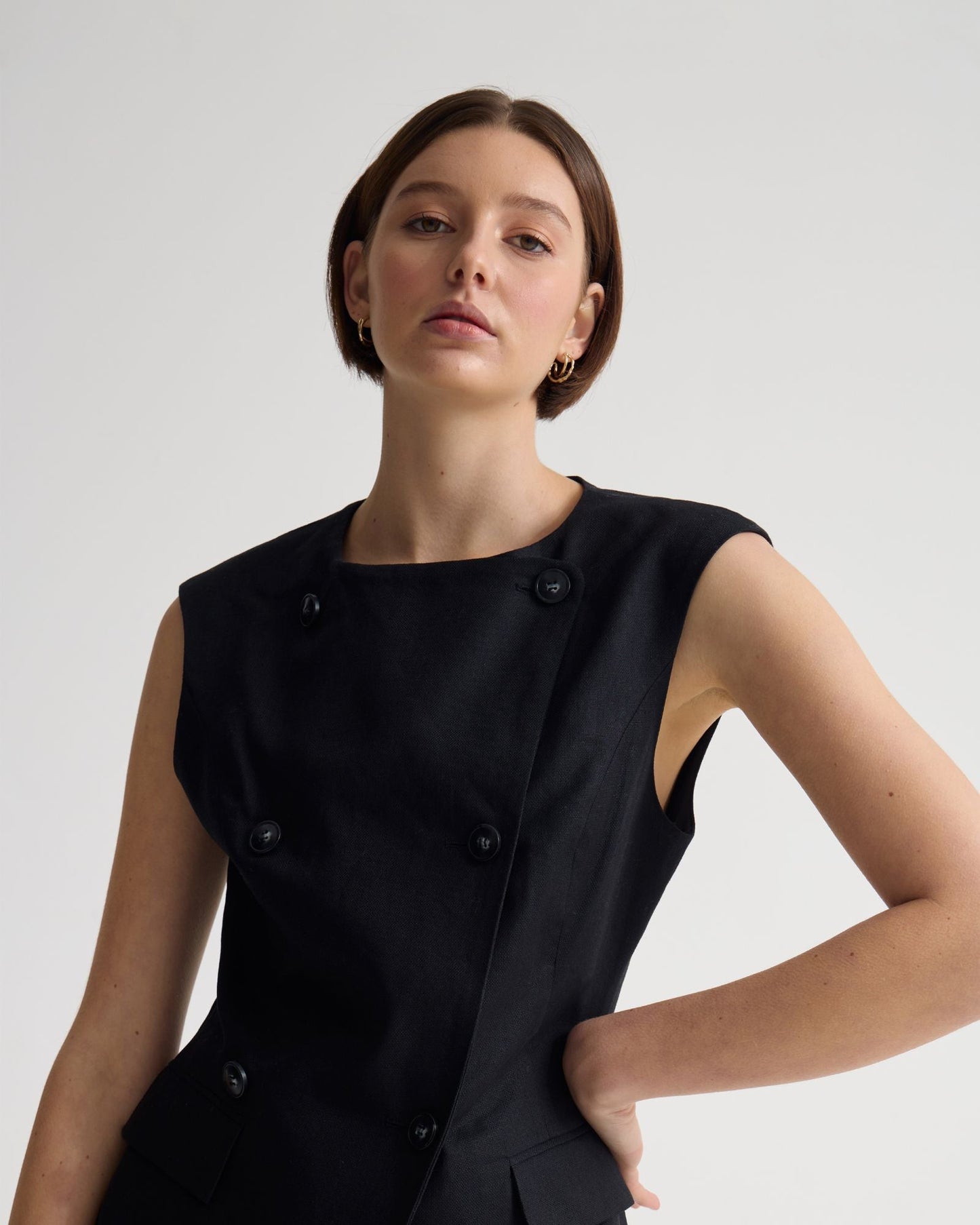 Talia Linen Dress