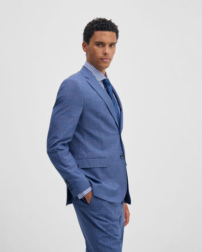 Byron Checked Suit Jacket