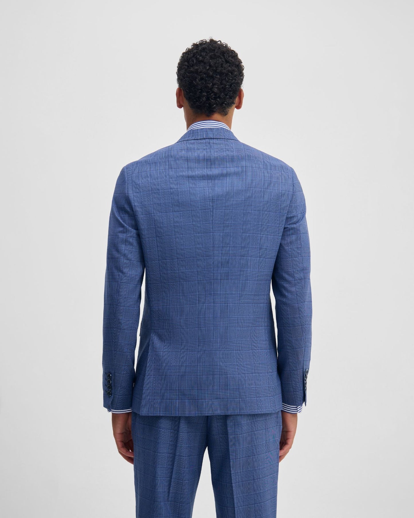Byron Checked Suit Jacket
