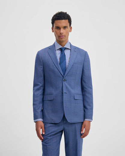 Byron Checked Suit Jacket