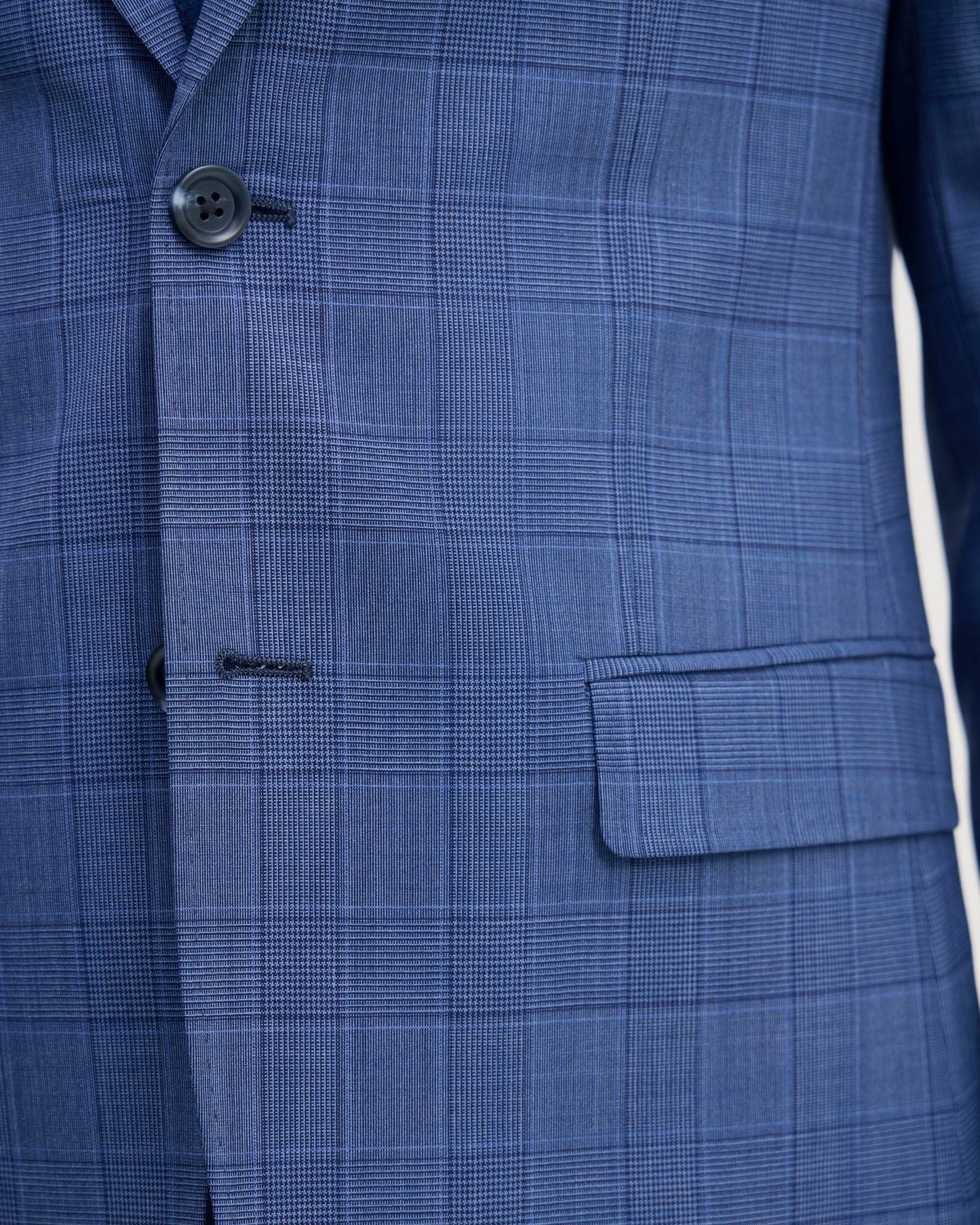 Byron Checked Suit Jacket