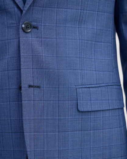 Byron Checked Suit Jacket