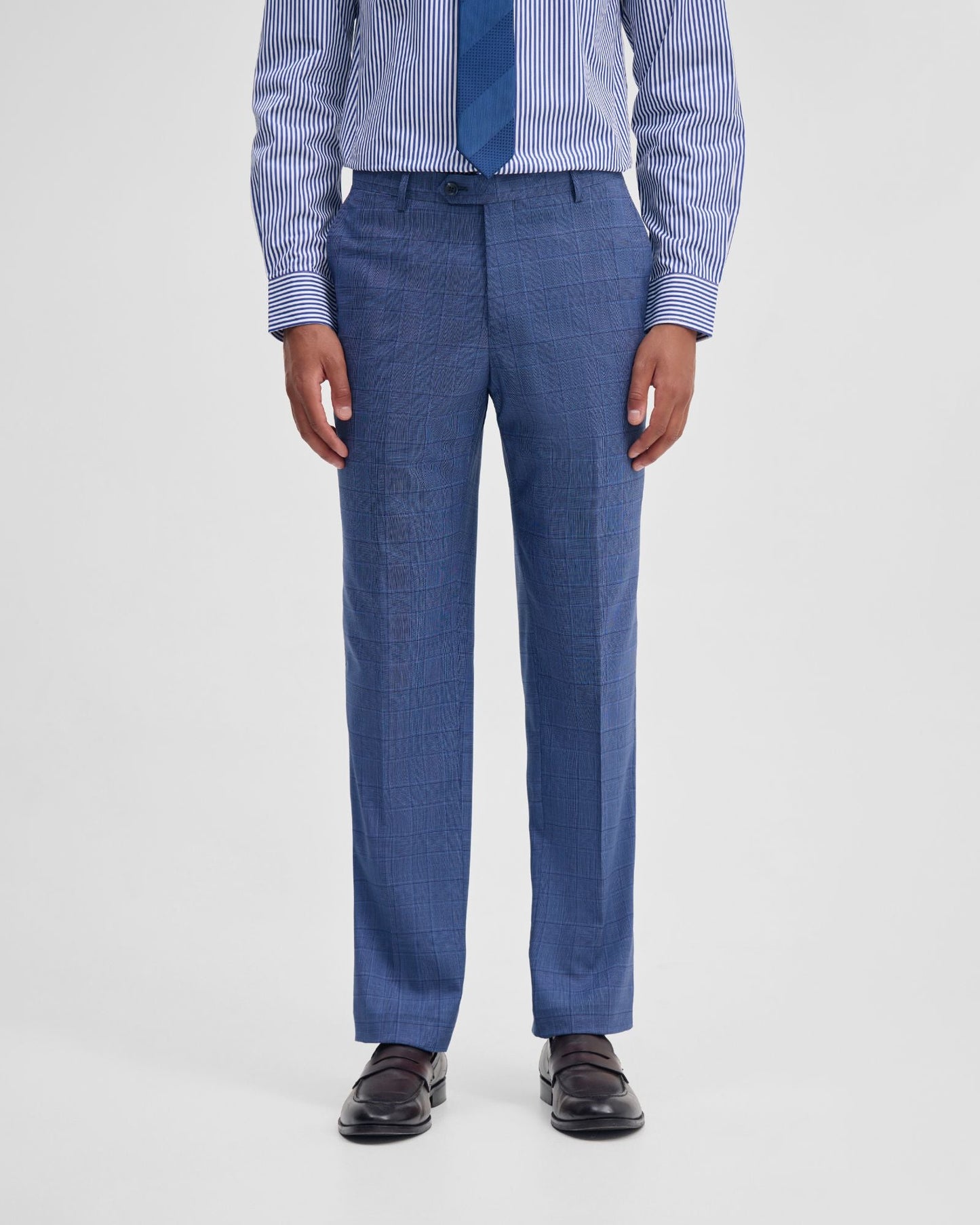 Byron Checked Suit Trouser