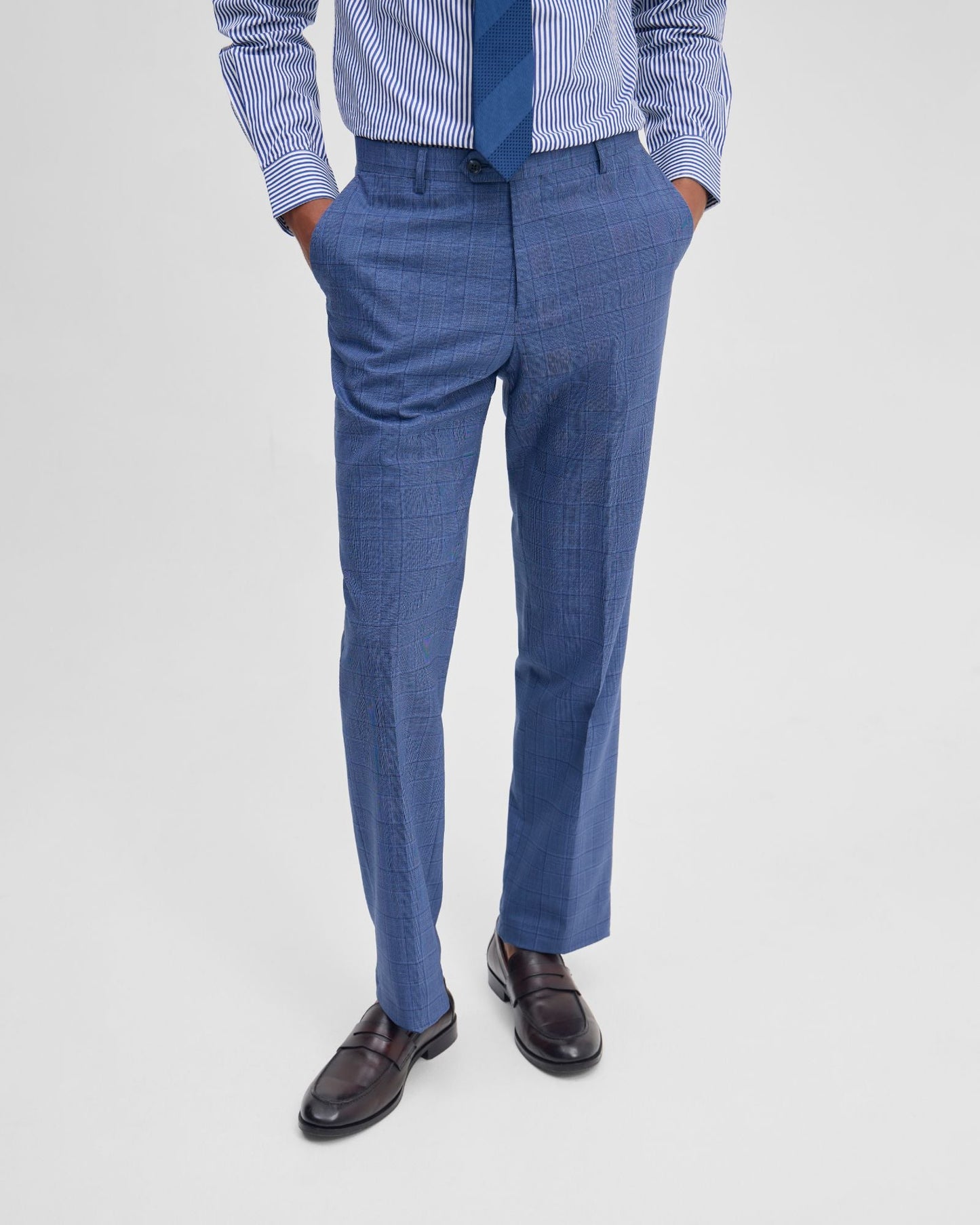 Byron Checked Suit Trouser