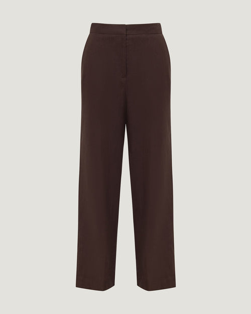 Nina Straight Leg Linen Pant