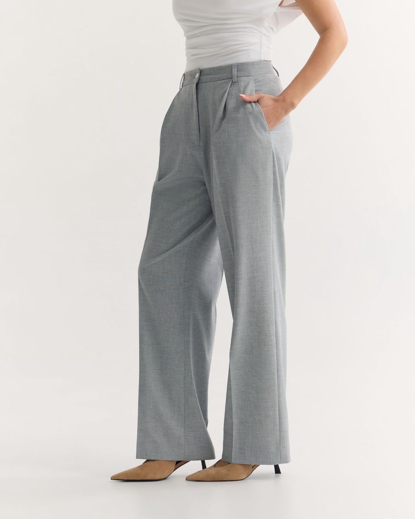 Billie Single Pleat Pant