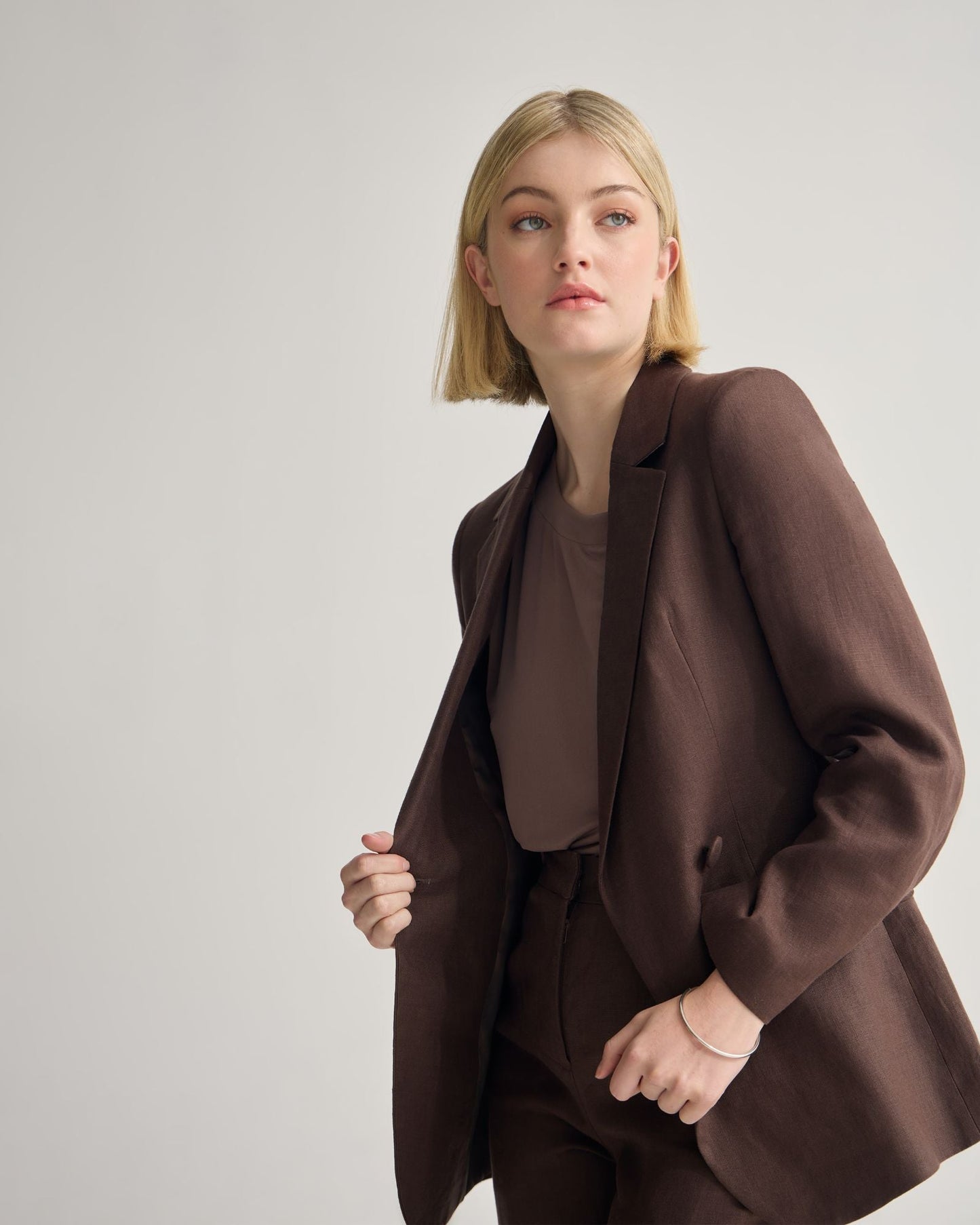 Raffi Linen Blazer