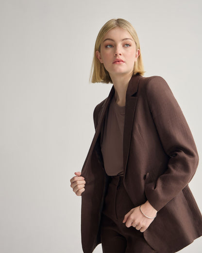 Raffi Linen Blazer