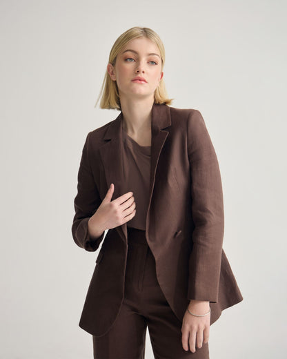 Raffi Linen Blazer