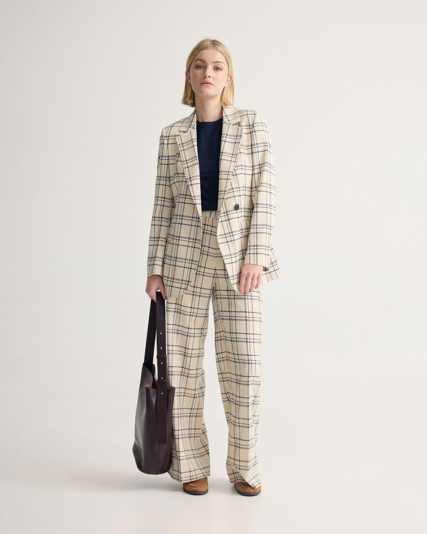 Raffi Checked Suit Jacket