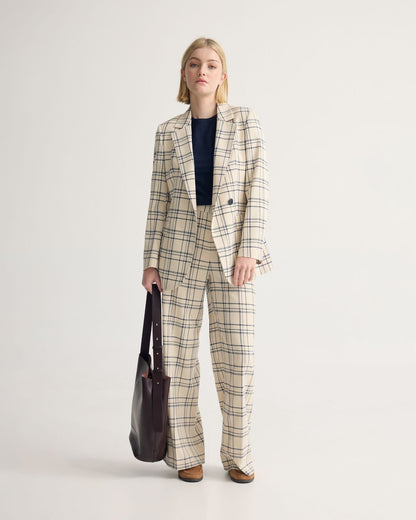 Raffi Checked Suit Jacket