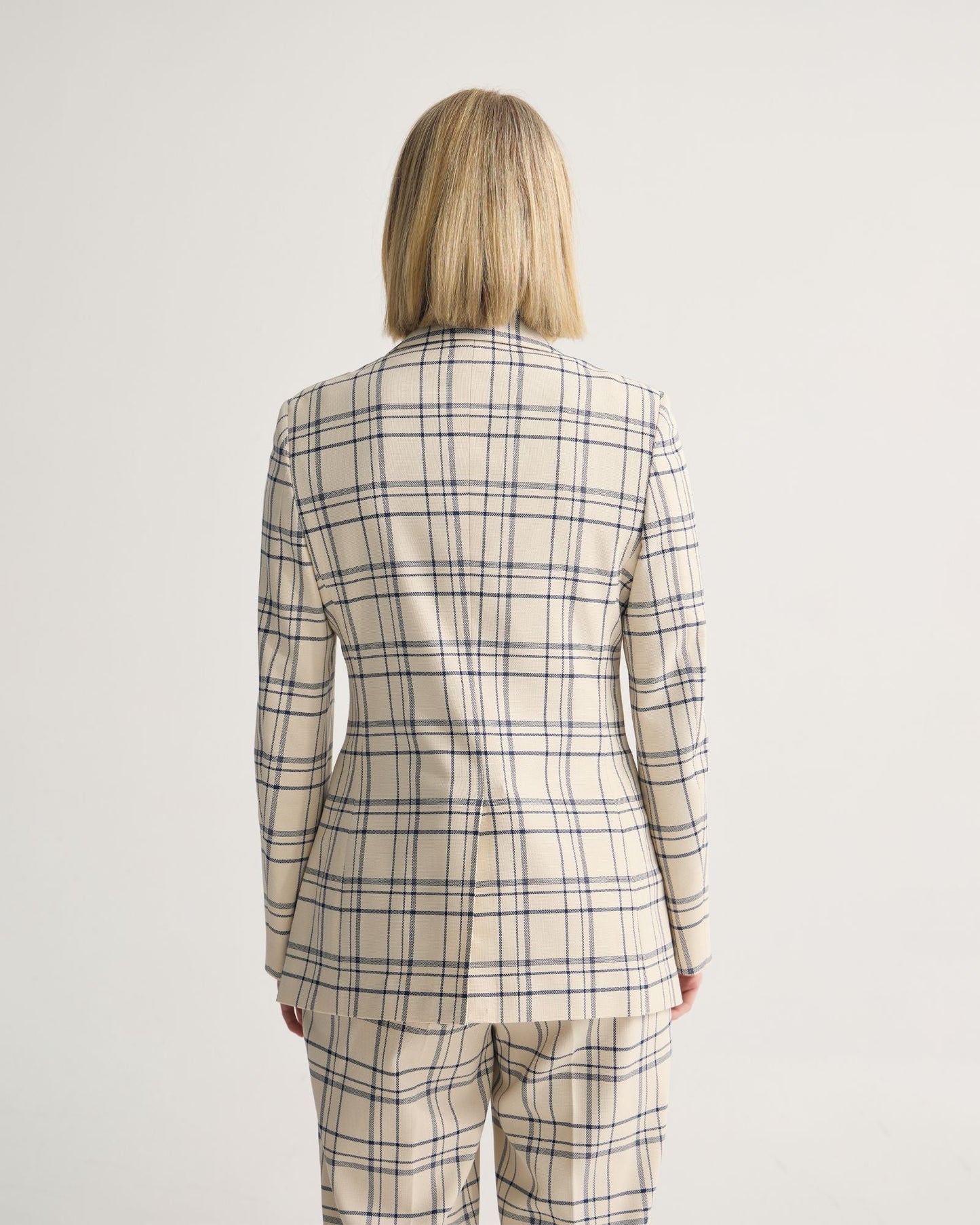Raffi Checked Suit Jacket