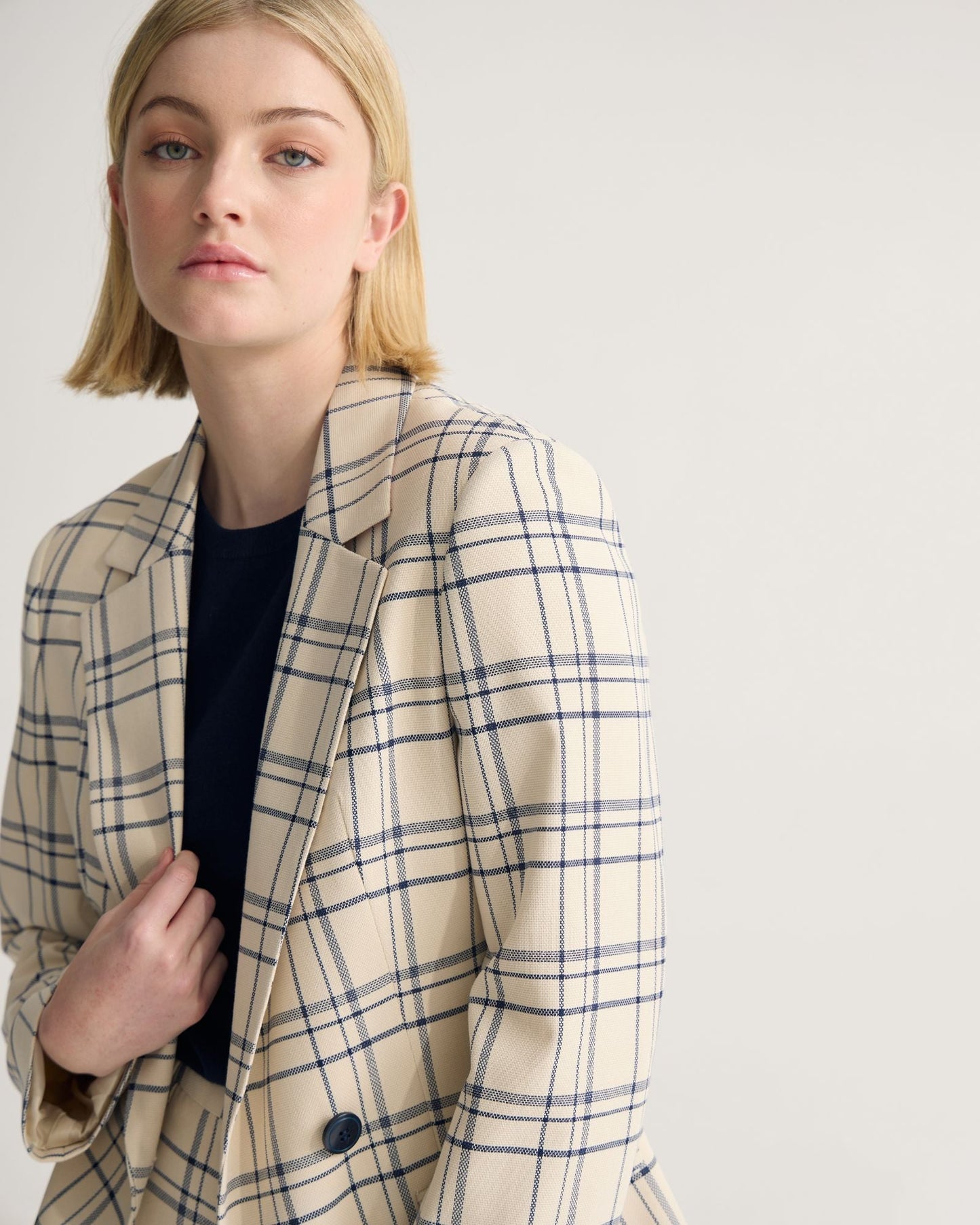 Raffi Checked Suit Jacket