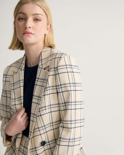 Raffi Checked Suit Jacket