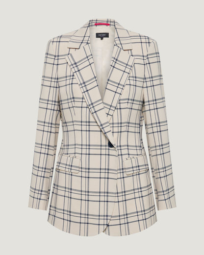 Raffi Checked Suit Jacket