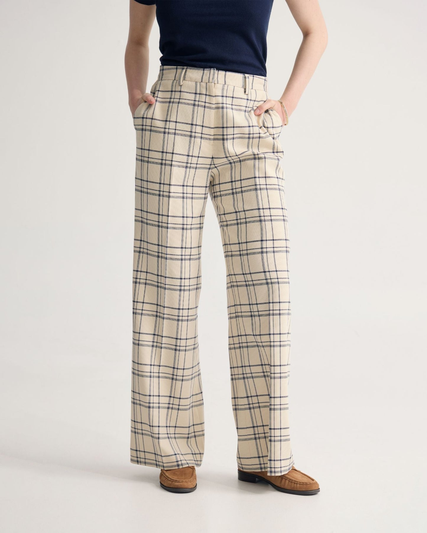 Lauren Check Suit Pant