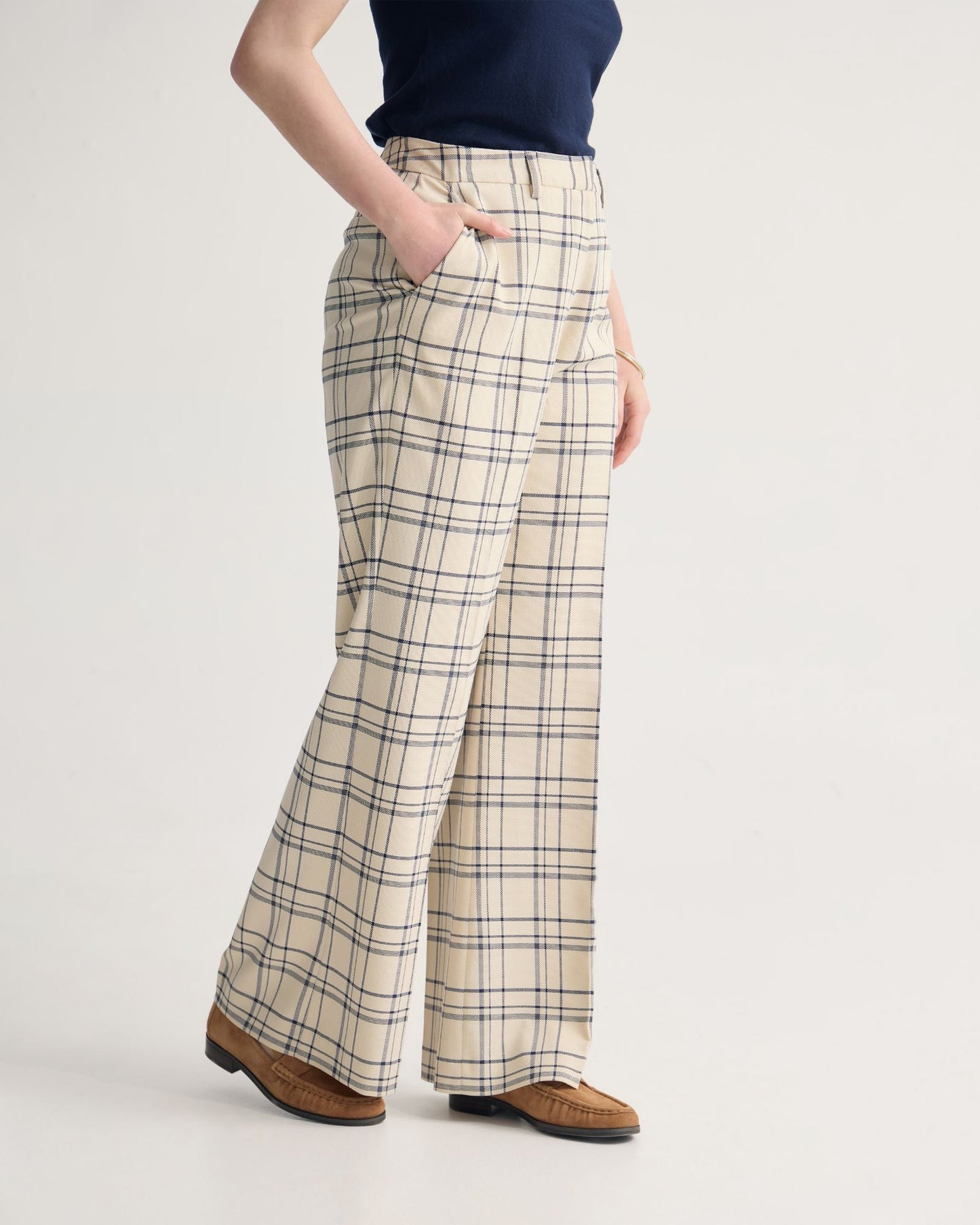 Lauren Check Suit Pant