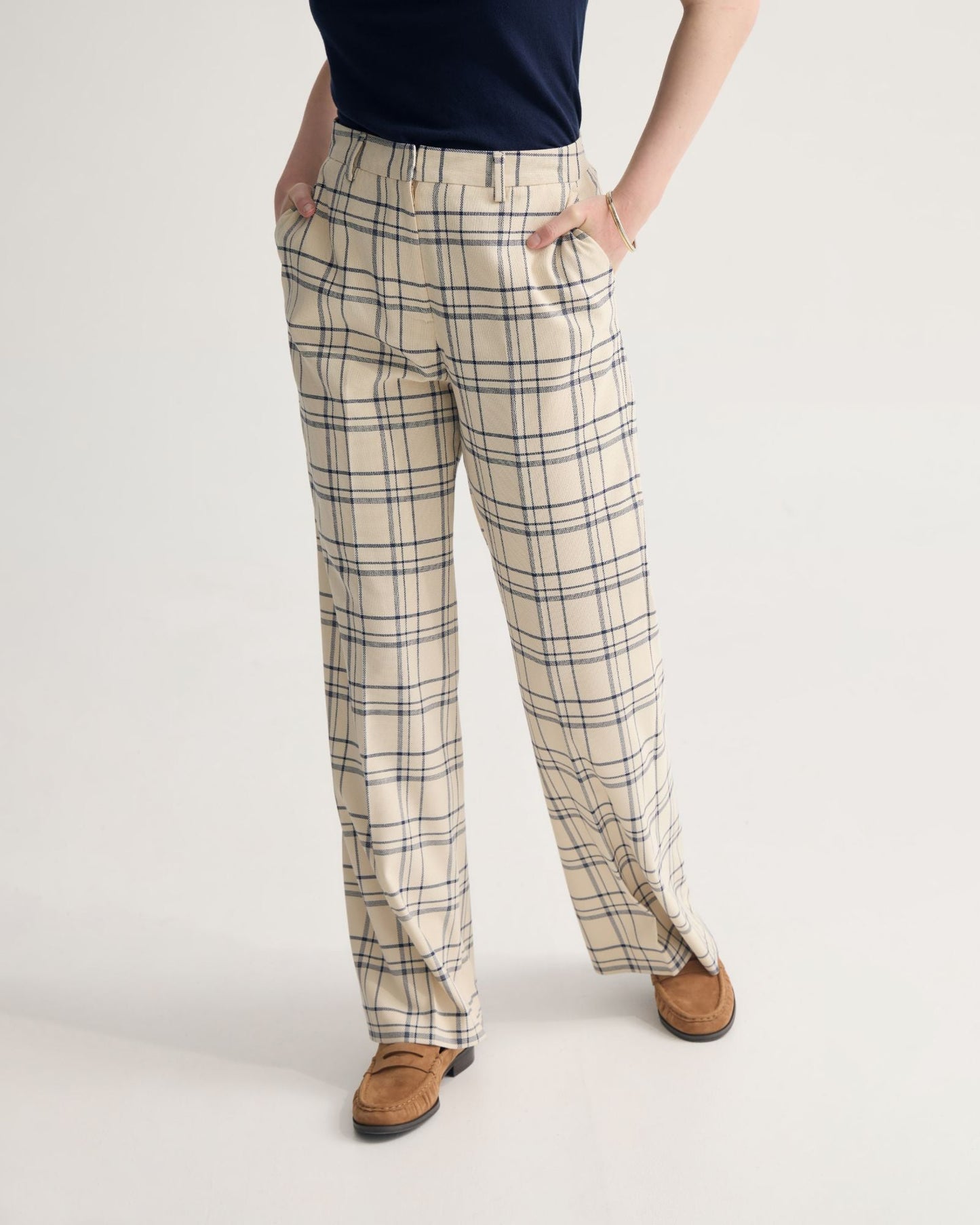 Lauren Check Suit Pant