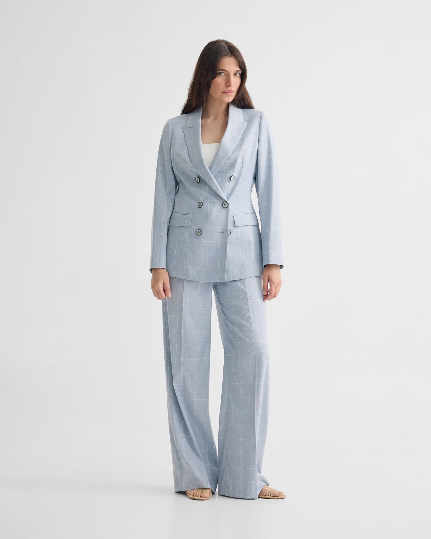 Lydia Checked Pant