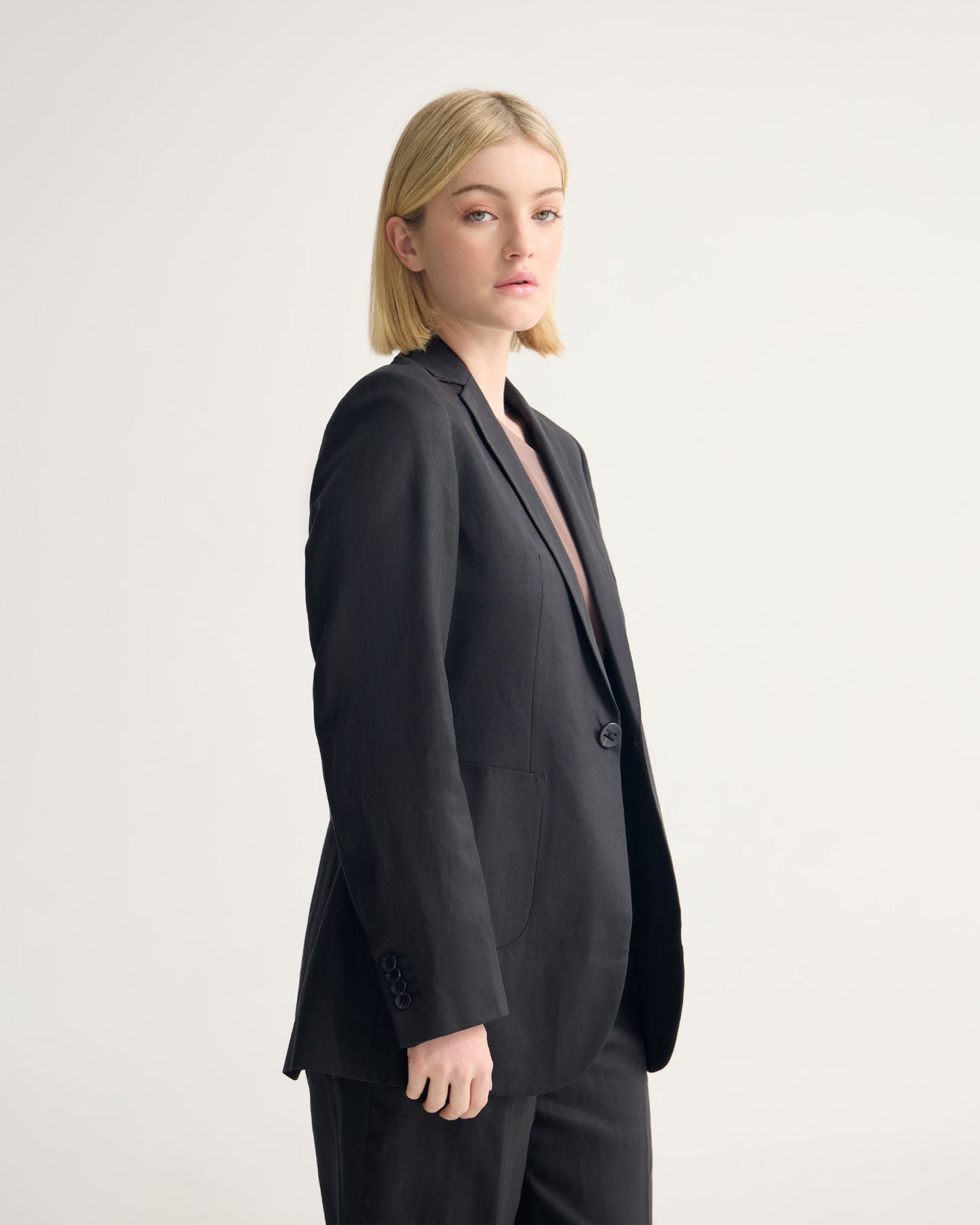 Lola Blazer With Patch Pocket