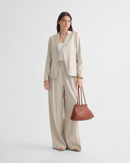 Poppy Linen Suit Jacket