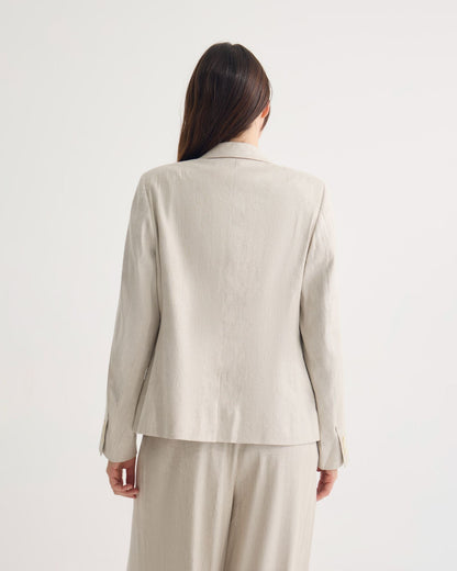 Poppy Linen Suit Jacket