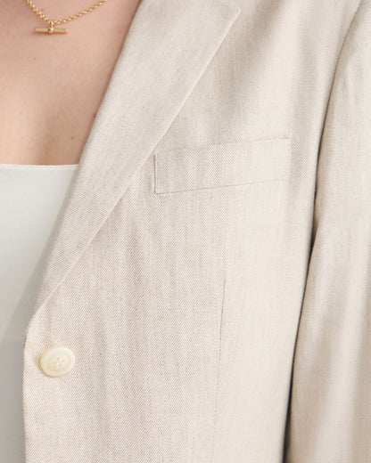Poppy Linen Suit Jacket