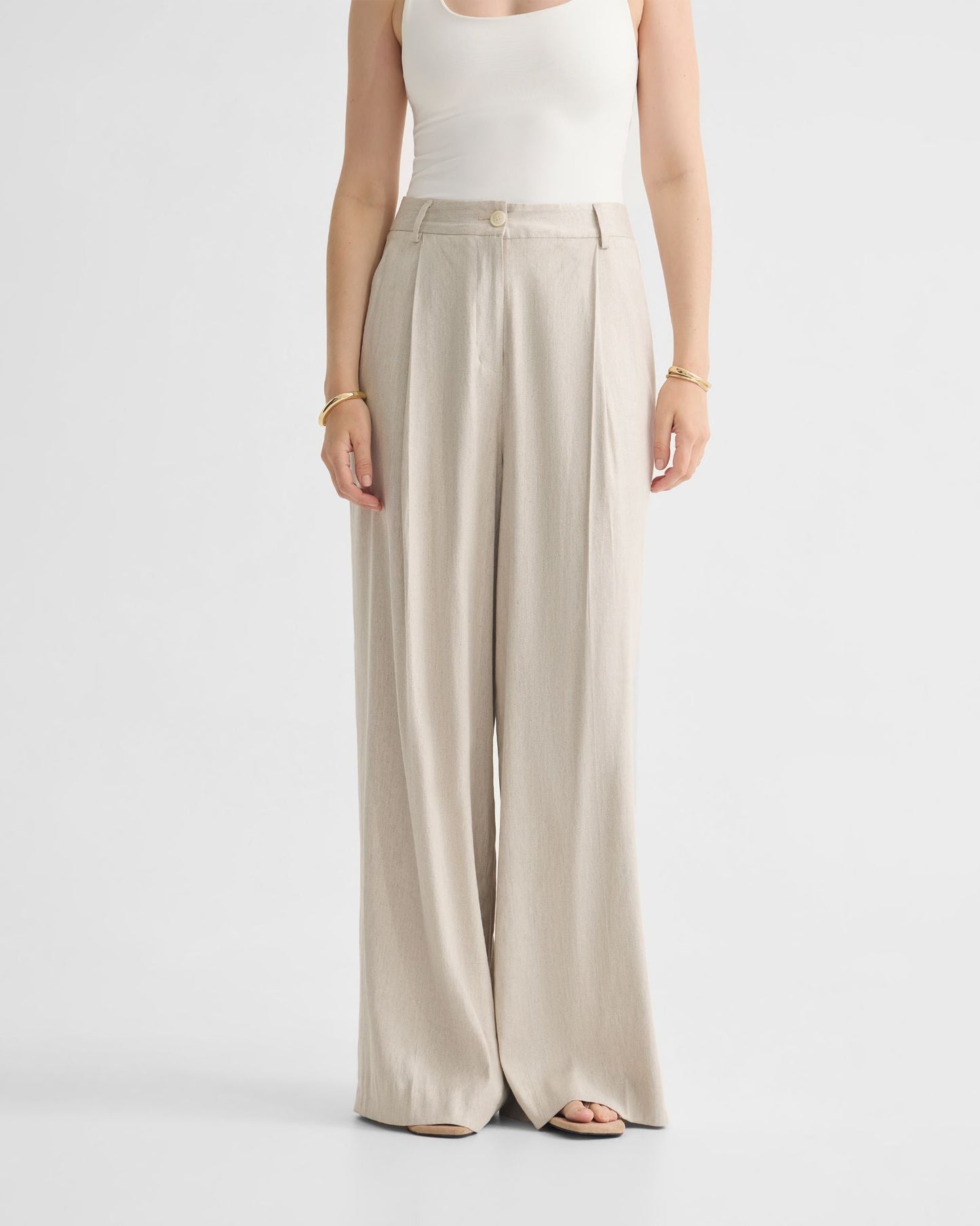 Margot Stretch Linen Pant