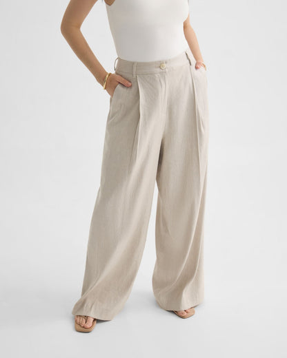 Margot Stretch Linen Pant