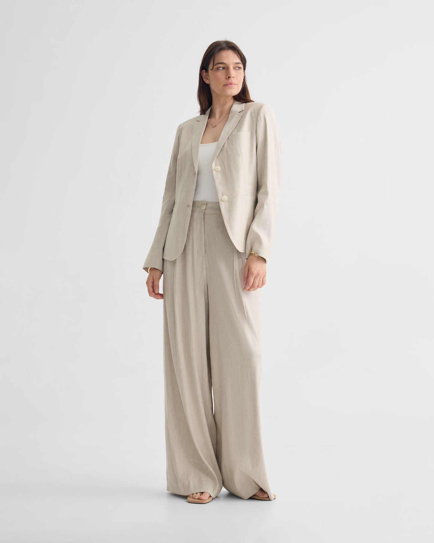 Margot Stretch Linen Pant
