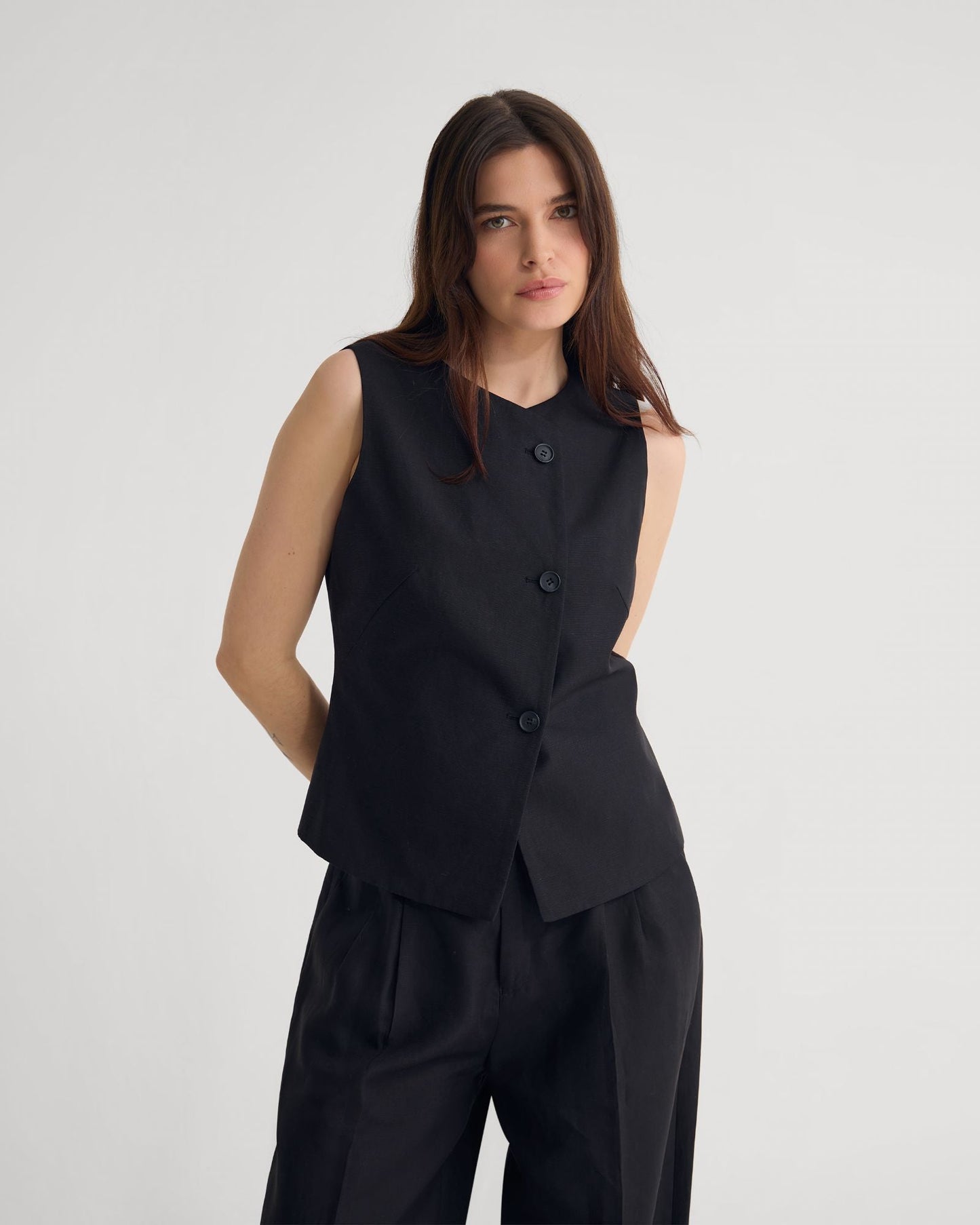 Rainy Waistcoat Top